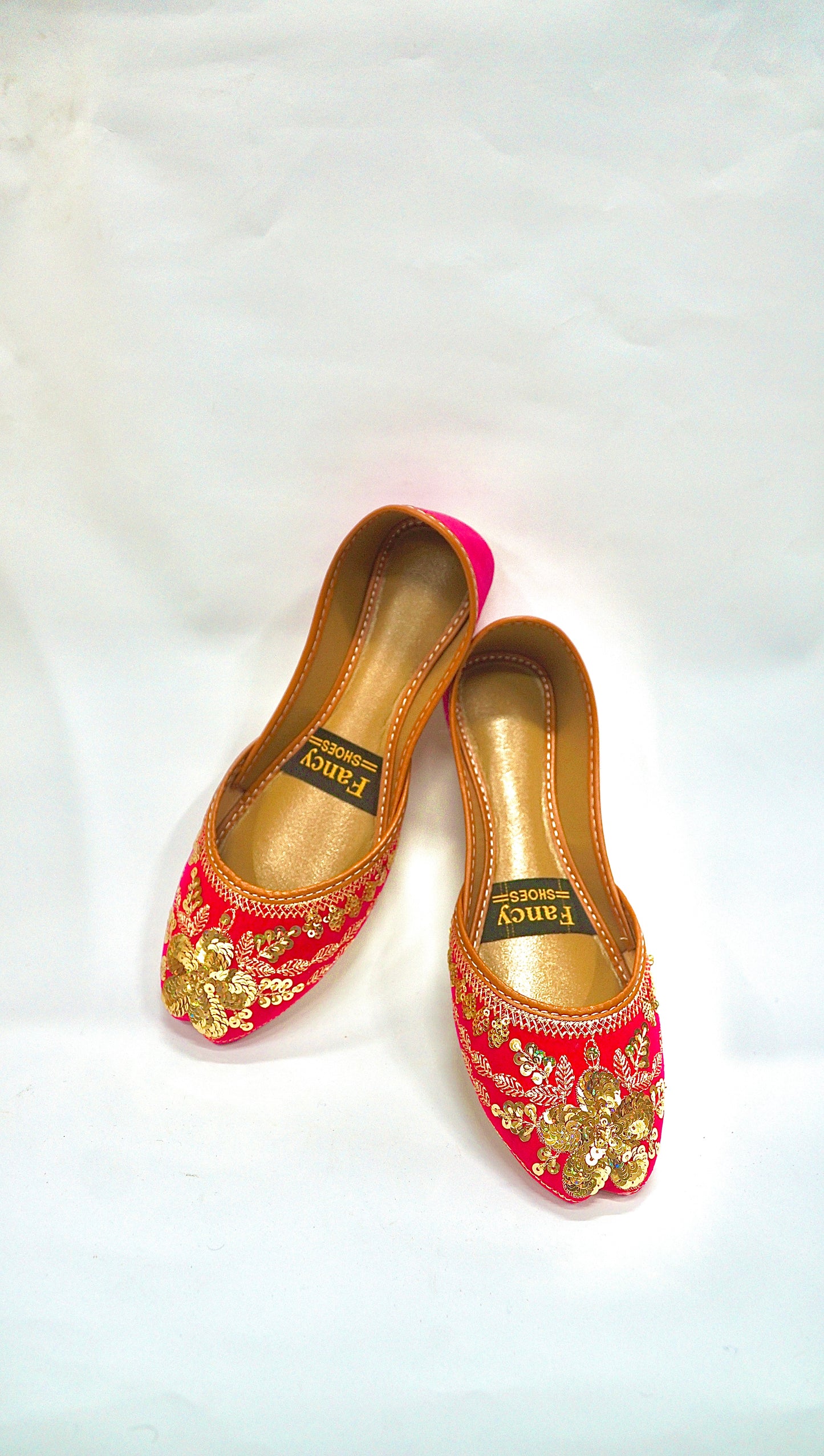 Ladies Khussa FUCHSIA