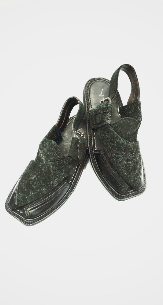 Leather Sabir Khari BLK